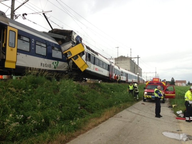 Swedish train crash