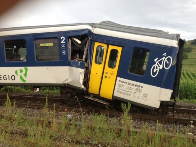 Swedish train crash