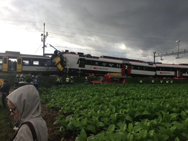 Swedish train crash