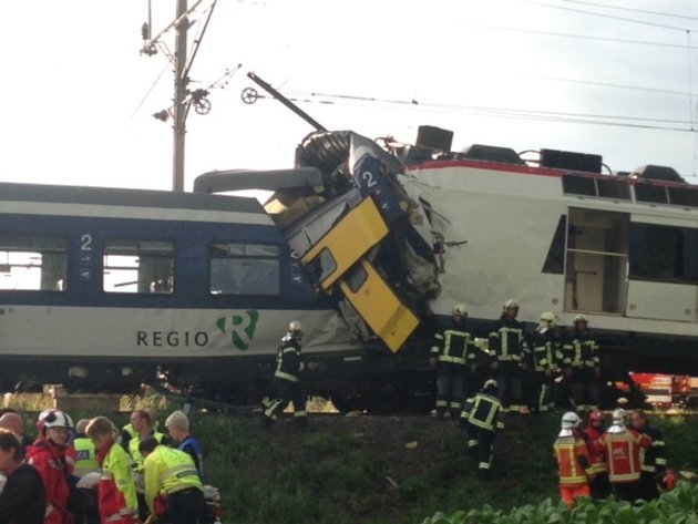 Swedish train crash