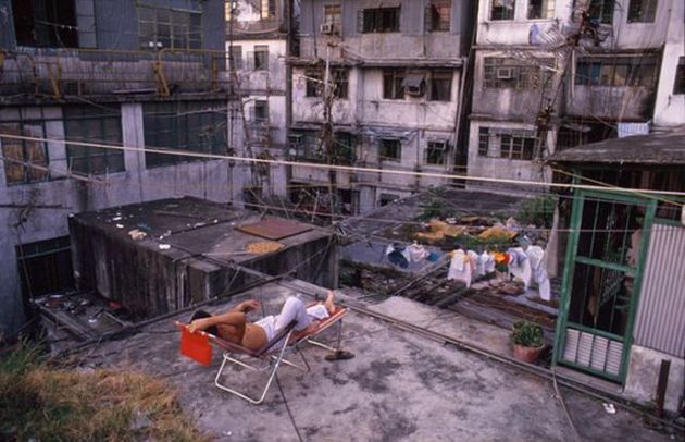 Walled City in Hong Kong