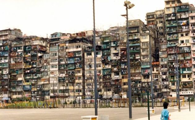 Walled City in Hong Kong