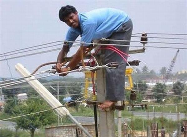 Safety at work in the 3rd world.