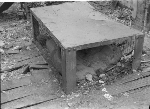 Indoor Home Shelter that was popular during the War