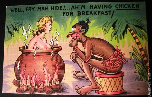 Vintage Racist Postcards