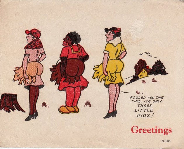 Vintage Racist Postcards