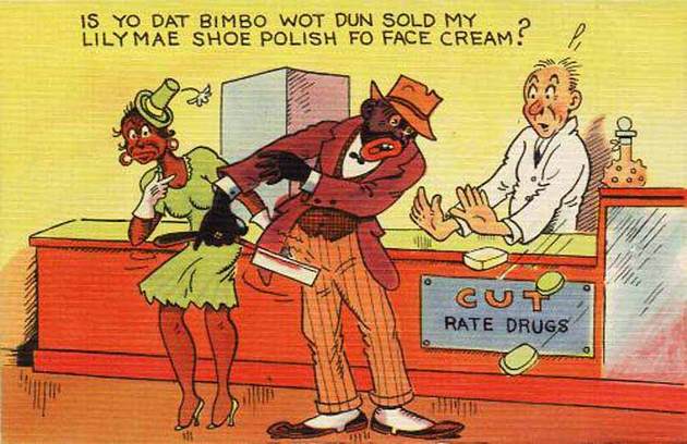 Vintage Racist Postcards