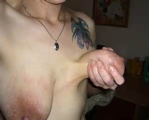 Some ugly ass breast's for you to gawk at...