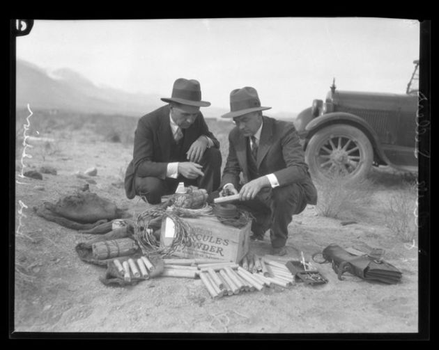 Los Angeles during the Prohibition era.