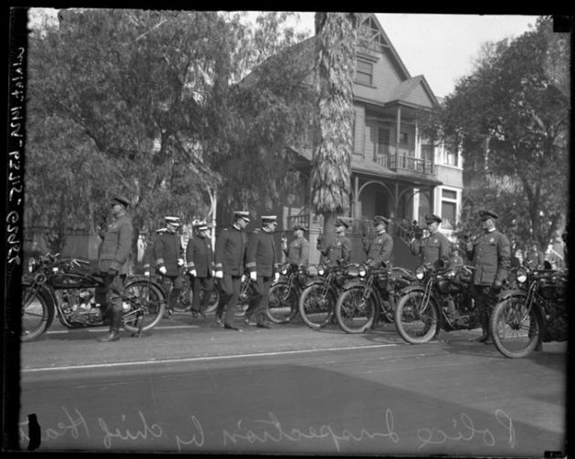 Los Angeles during the Prohibition era.