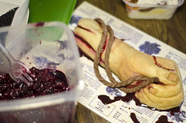 Edible Murder Scene From Miss Cakehead