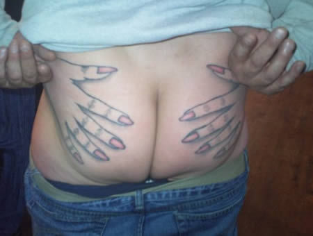 15 Totally Crazy Butt Tattoos