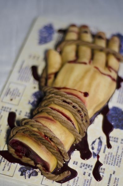 Edible Murder Scene From Miss Cakehead