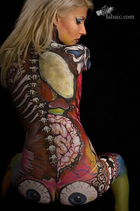 Sexiest Body Painting Clothes & Underwear