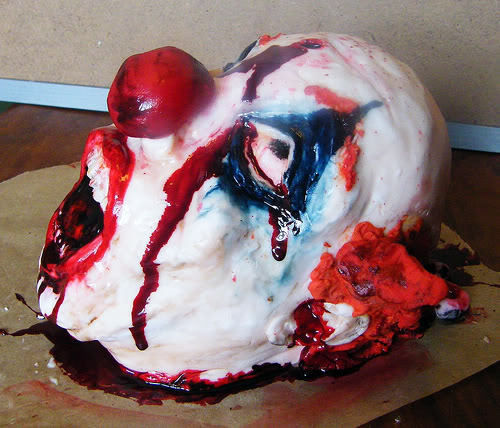 More edible, funny, and creepy cake's