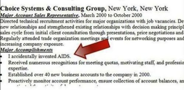 20 Resumes So Wrong They're Almost Right