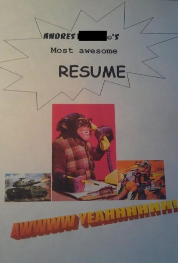 20 Resumes So Wrong They're Almost Right