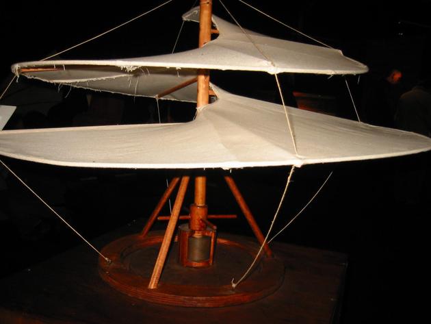 Leonardo Da vinci's prototype's that predicted the future