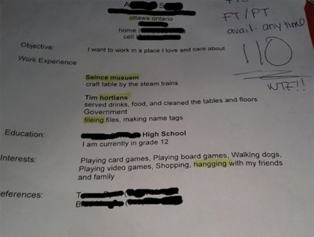 20 Resumes So Wrong They're Almost Right