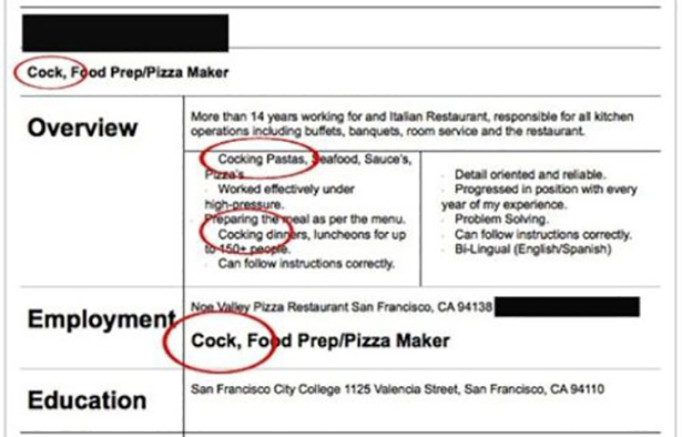 20 Resumes So Wrong They're Almost Right