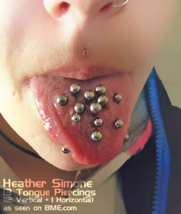 10 Most Extreme Oral Piercings And Body Mods