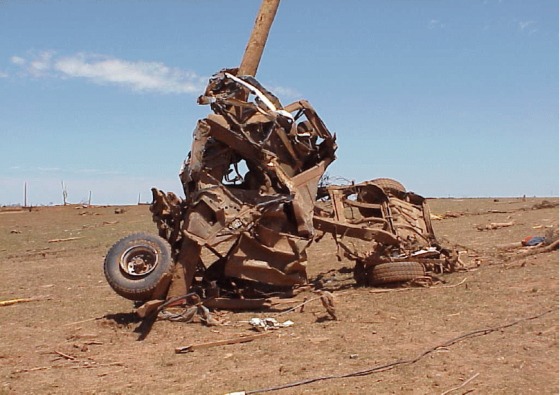 Tornadoes Inflict Destruction