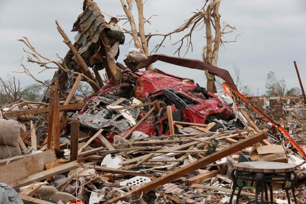 Tornadoes Inflict Destruction