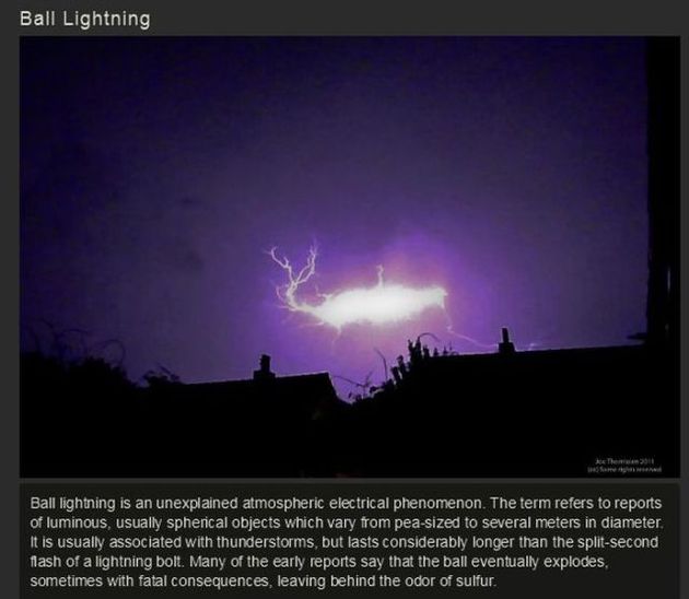 Fantastic Natural Phenomena