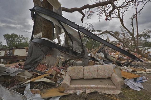 Tornadoes Inflict Destruction