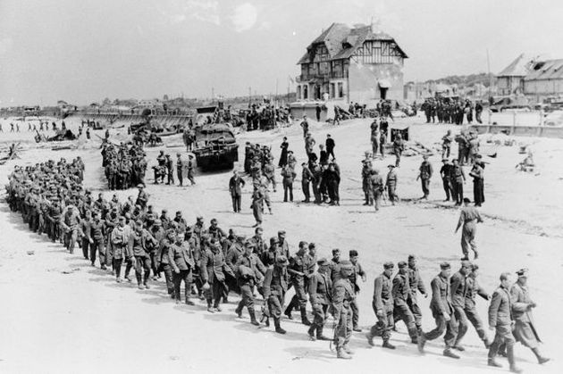 Past vs Present - Normandy D-Day Landing Sites