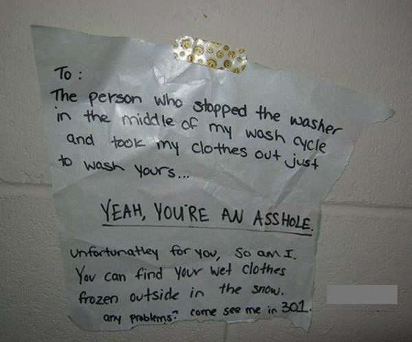 Funniest Laundry Signs