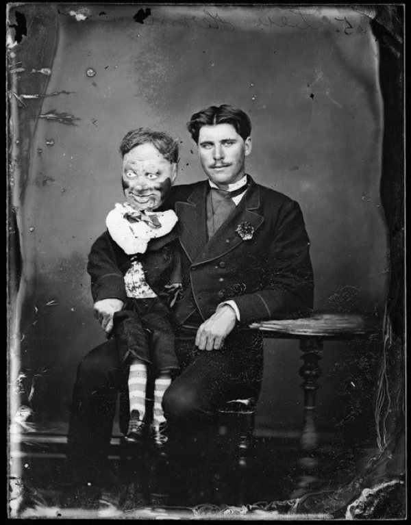 creepy ventriloquism dolls