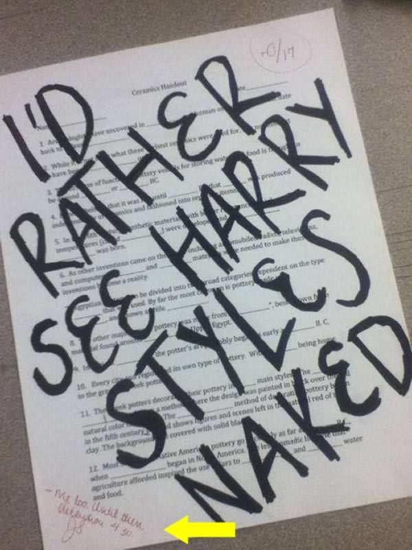 Funniest Detention Notes