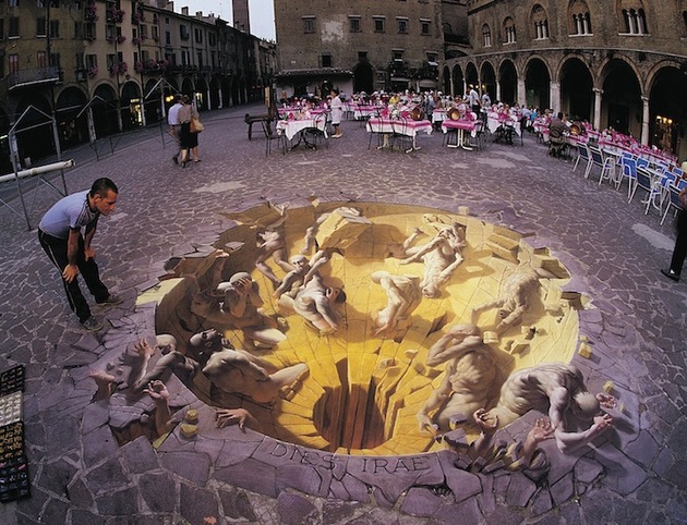 New Illusionary Three-Dimensional Street Art by Kurt Wenner