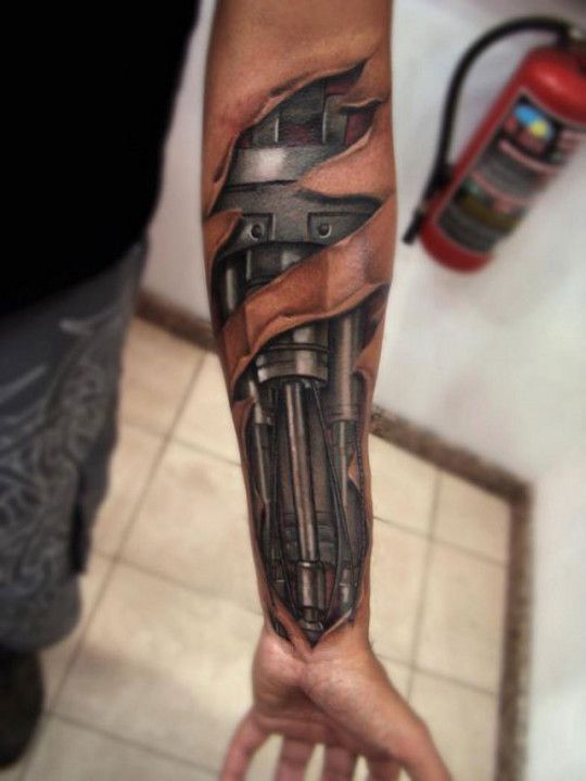 Badass 3D tatts