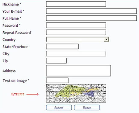 the Meanest CAPTCHAs ever