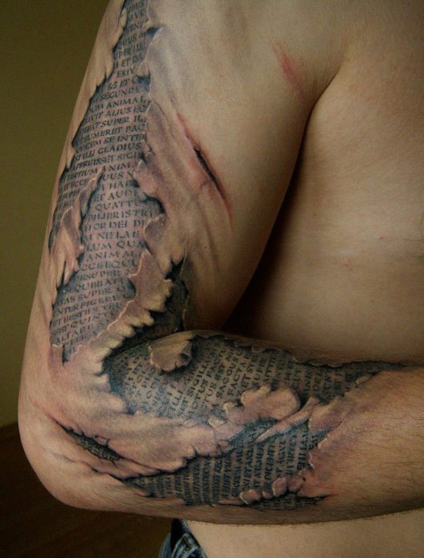 Badass 3D tatts