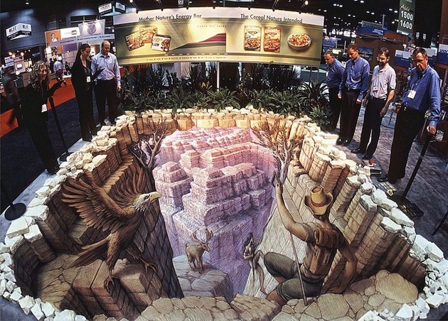 New Illusionary Three-Dimensional Street Art by Kurt Wenner