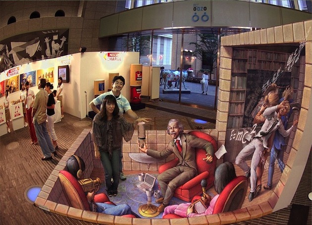 New Illusionary Three-Dimensional Street Art by Kurt Wenner