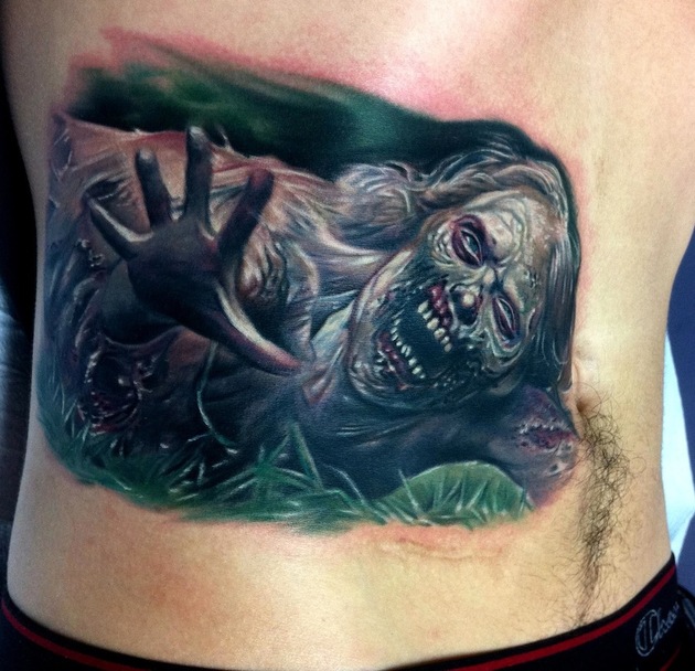 horror themed tattoos