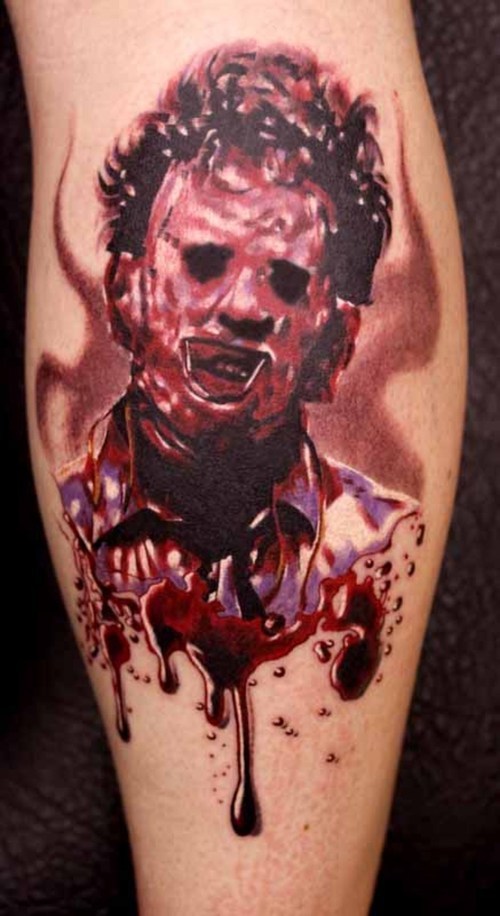 horror themed tattoos