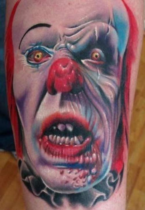 horror themed tattoos