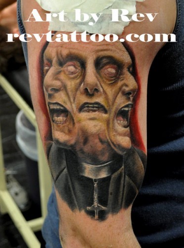 horror themed tattoos