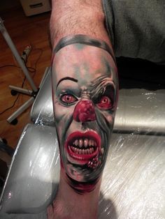 horror themed tattoos