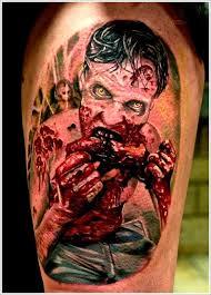 horror themed tattoos