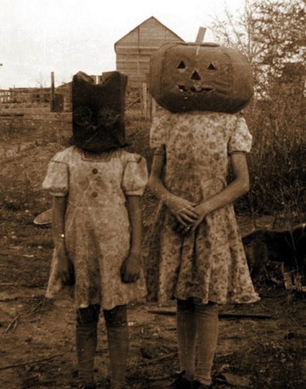 Deeply Horrifying Vintage Halloween Costumes