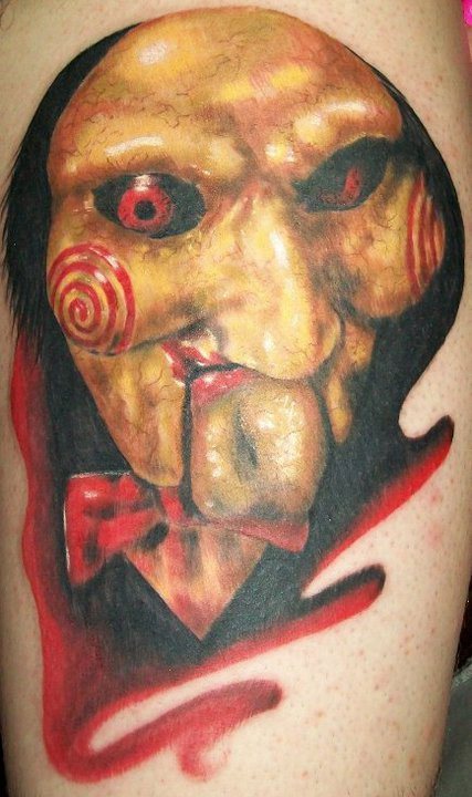 horror themed tattoos