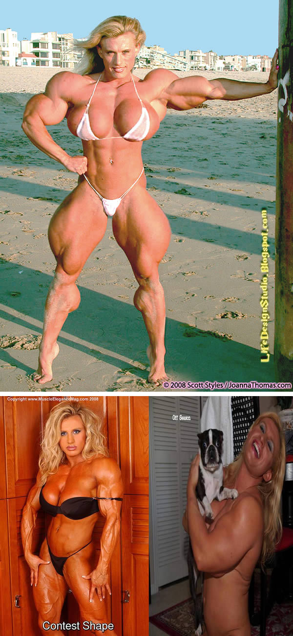 Women Before and After Steroids