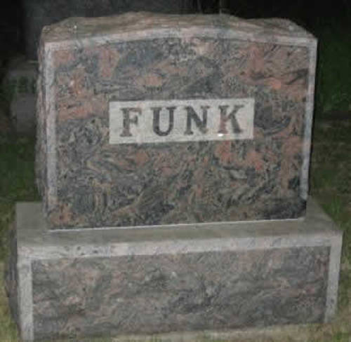 Fucked up grave stones