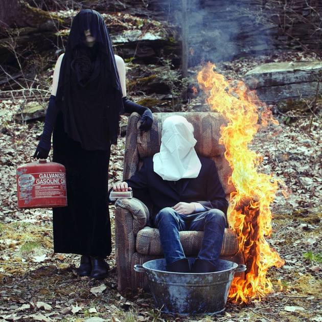 Creepy photo art of Christopher McKenney